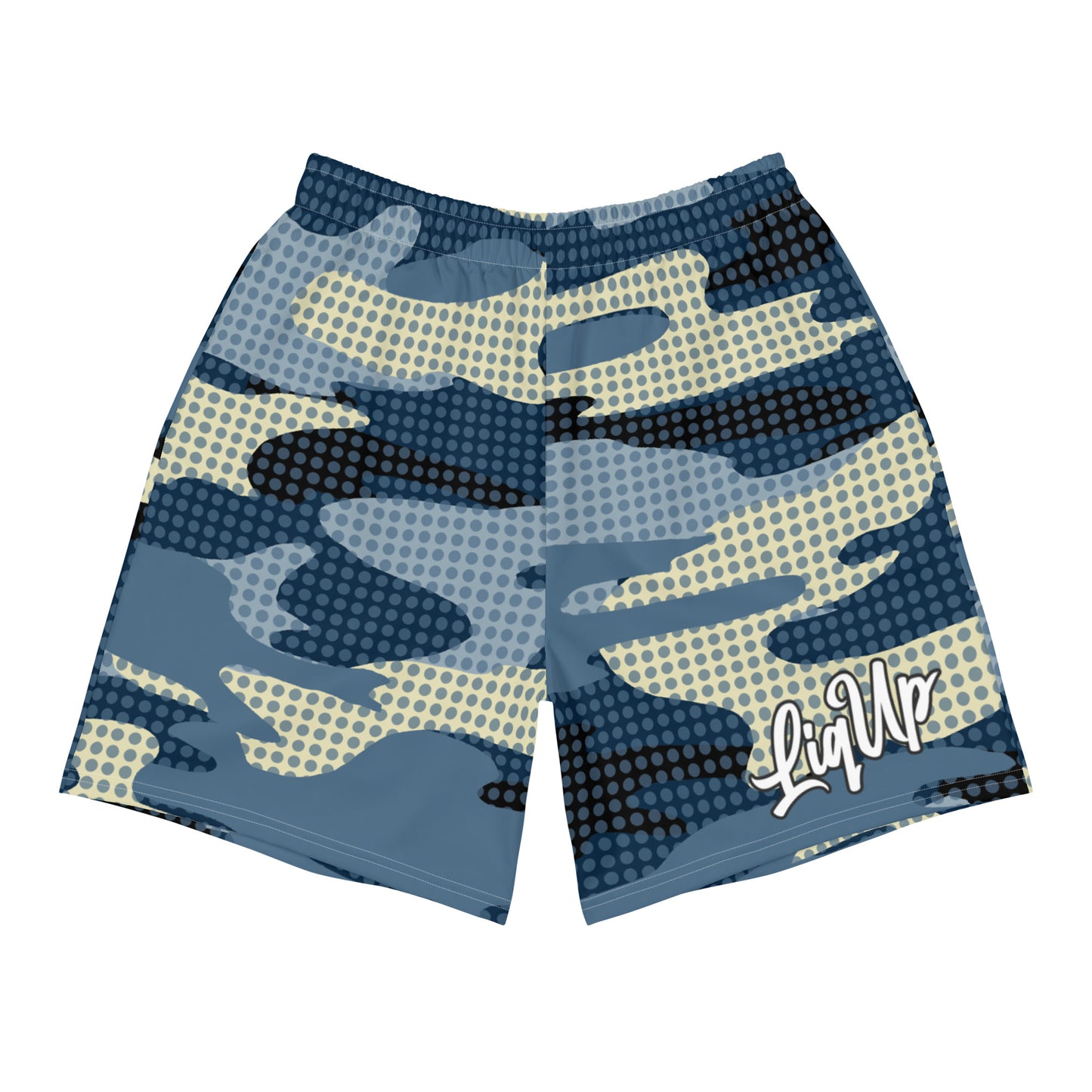 Blue Matrix Shorts