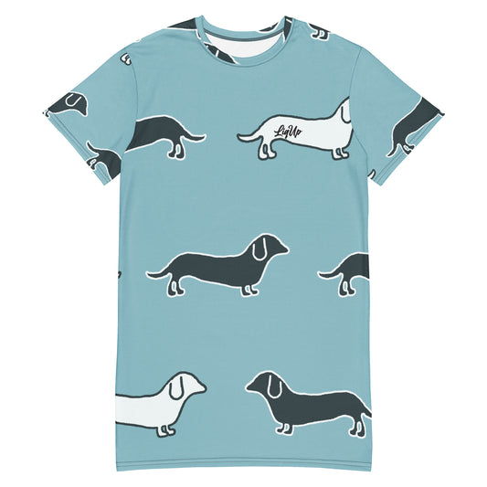 LiqUp Womenz T-shirt Dress (Puddle)